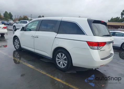 2017 Honda Odyssey Ex-L z USA, uszkodzony, nr VIN 5FNRL5H63HB015447